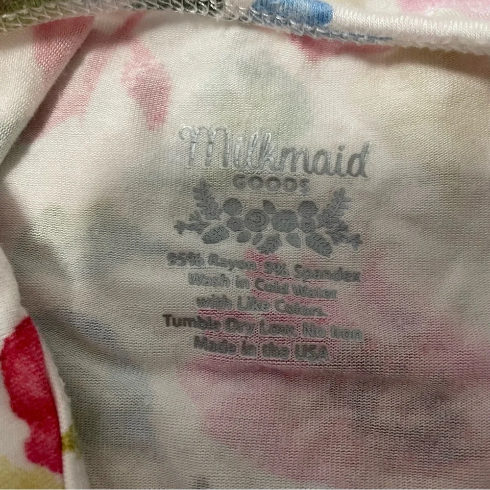 Milkmaid Goods Baby Girls’ Knotted Gown Floral Size Newborn